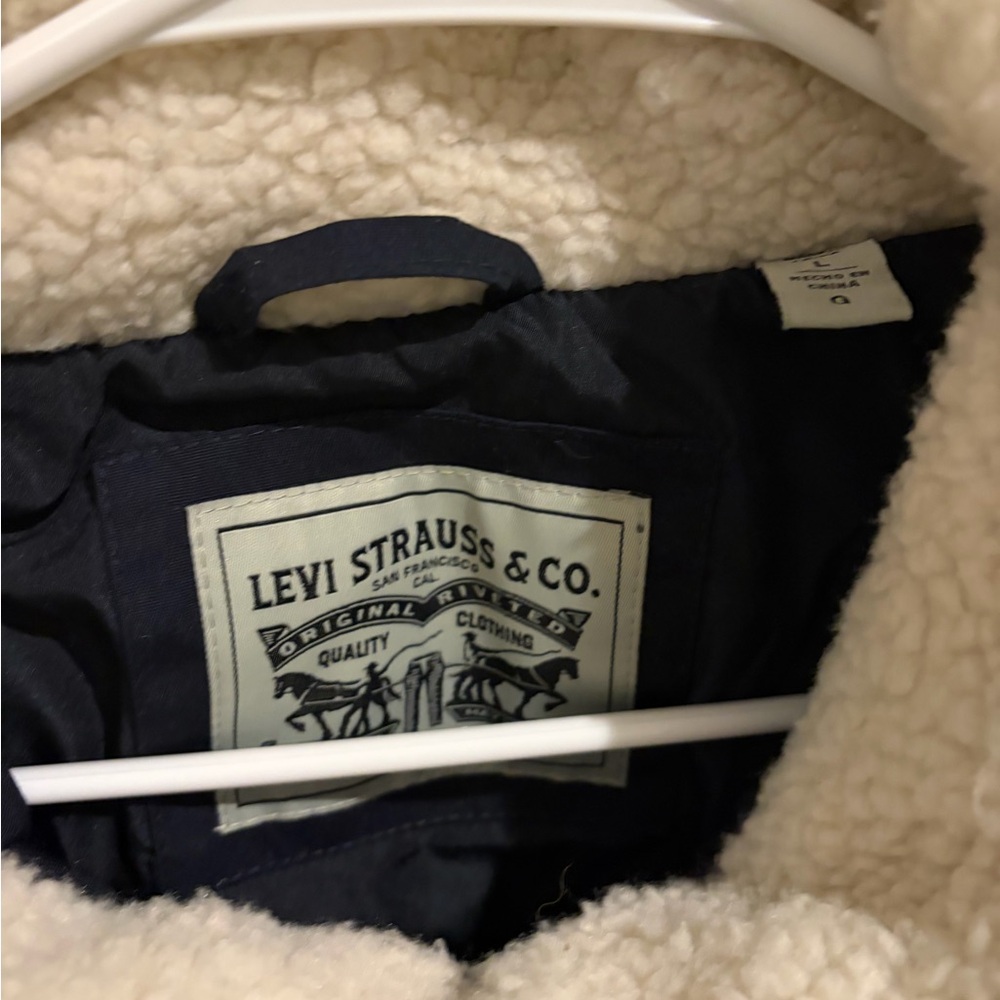 Men's Two-Tone Levi’s Jacket - Picture 2 of 2